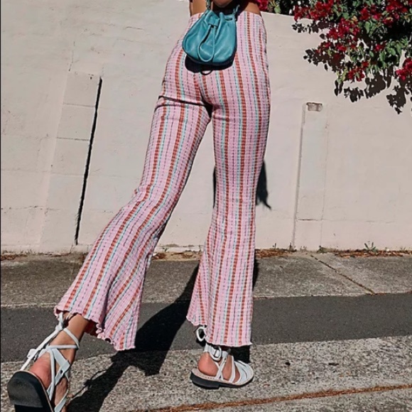 Free People Fine Line Slim Pants - Picture 2 of 5